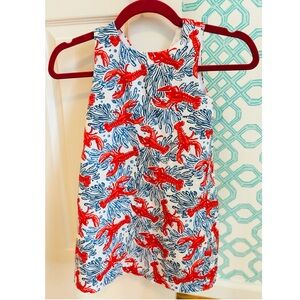 Tommy Bahama Girls Lobster Dress Size 6